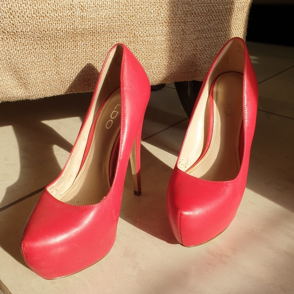 Aldo leather heels - Picture 3 of 8
